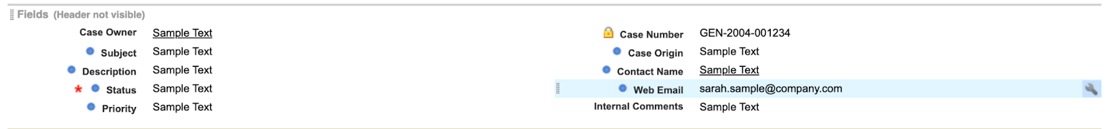 Salesforce Page Layout 4