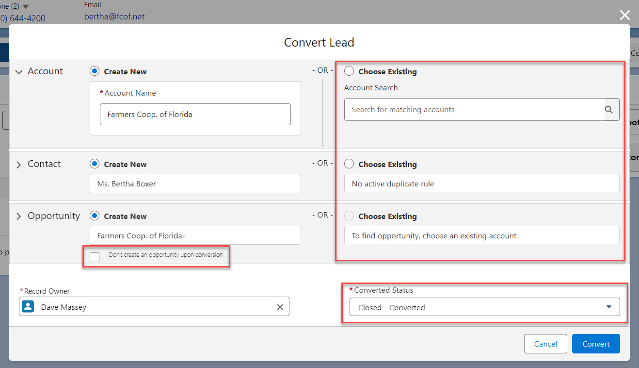 Salesforce Exam Question: Sales and Marketing Q1 Image1